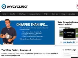 Go to: New Opportunity - Cycling Training - Massive Untapped Traffic
