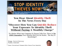 Go to: Stop Identity Thieves Now!