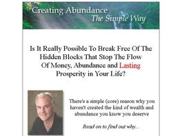 Go to: Creating Abundance