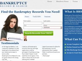 Go to: BankruptcyRecordsSearch.com - Instantly Access Bankruptcy Records