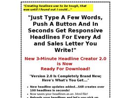Go to: The Amazing Sales Letter Creator.