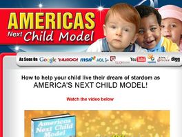 Go to: Americas Next Child Model How To Book
