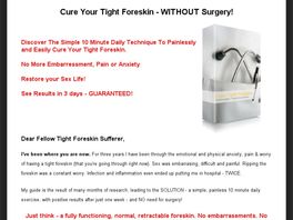 Go to: Cure Tight Foreskin Problems