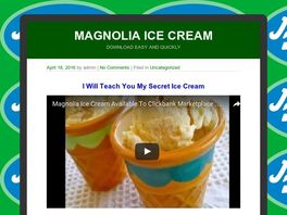 Go to: Magnolia Ice Cream