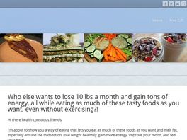 Go to: Lose Weight, Gain Energy, Eat In Abundance And Feel Amazing!