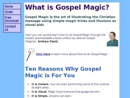 Go to: Gospel Magic Ebook