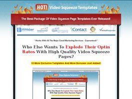 Go to: Hot Video Squeeze Templates - 60+ High Converting Professional Designs