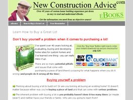 Go to: Learn How To Buy A Great Lot.