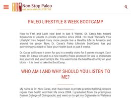 Go to: Paleo Lifestyle 8 Week Bootcamp - 8 Week Video Course