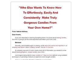 Go to: Creating Candles Ebook