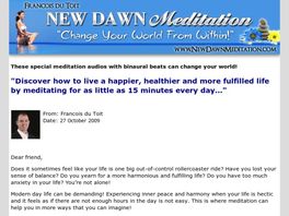 Go to: New Dawn Meditation.