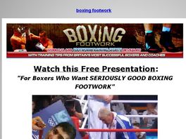 Go to: The 7 Secrets of Boxing Footwork Training Package