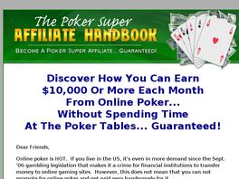 Go to: The Poker Super Affiliate Handbook.