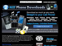 Go to: Net Phone Downloads - Cell Phone Downloads = $$.