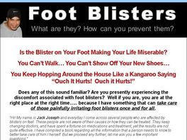 Go to: Foot Blisters - What Are They? How Can You Prevent Them?