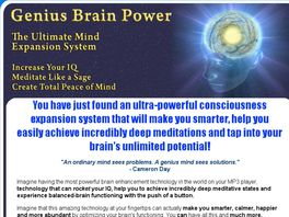 Go to: Genius Brain Power MP3 Audio Package