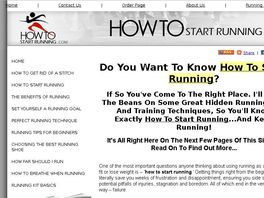 Go to: Running For Beginners