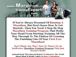 Go to: Marathon Training For Beginners