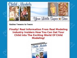 Go to: Child Models Your Little Super*star - Babies To Teens