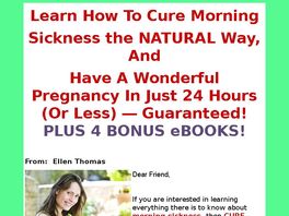 Go to: Cure Morning Sickness Naturally