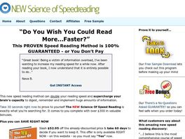 Go to: The New Science Of Speed Reading.