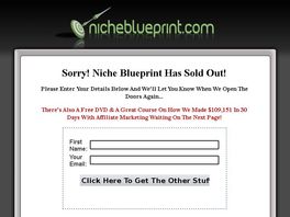 Go to: Niche Blueprint 2.0 - Massive Conversions