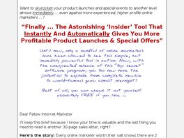 Go to: Product Launch Automator.