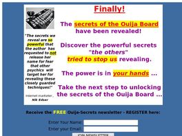 Go to: Ouija Secrets - Unleashed ***hot Product***