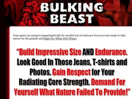 Go to: Bulking Beast = Gaining Weight