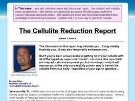 Go to: Cellulite Gone- No Weight Loss No Gym Routine