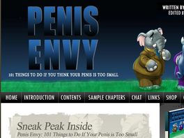 Go to: Penis Envy: 101 Things To Do If You Think Your Penis Is Too Small