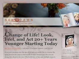 Go to: Change Of Life! -- Look, Feel And Act 20+ Years Younger