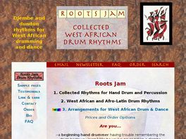 Go to: Roots Jam Drum Rhythm Books.