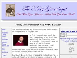 Go to: Nosey Genealogist: Beginning British Isles Family History