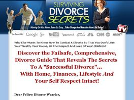 Go to: Surviving Divorce...Great New Product For 2009/10.