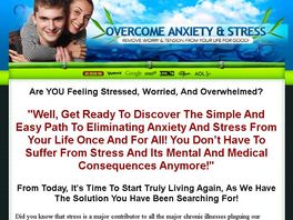 Go to: Overcome Anxiety, Stress, Worry & Tension
