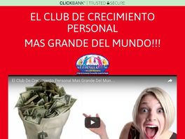 Go to: El Club De Crecimiento Personal Mas Grande Del Mundo
