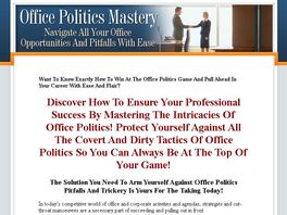 Go to: Mastering Office Politics