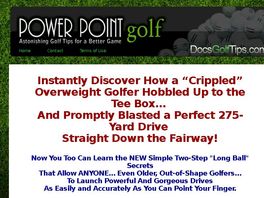 Go to: The Power-accurate Golf Video