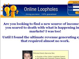 Go to: The Online Loopholes System