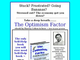 Go to: Stuck? Frustrated? Going Bananas? The Optimism Factor To The Rescue -.