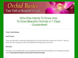 Go to: Essential Reading For Successful Orchid Growing Ebook