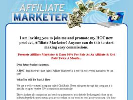 Go to: Affiliate Marketer