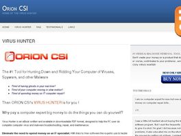 Go to: Virus Hunter - Rid Your Computer Of Viruses And Other Malware