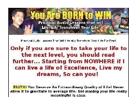 Go to: Born To Win Audio Cds.