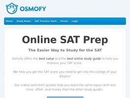 Go to: Osmofy- Online Sat Prep