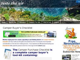 Go to: Camper Pre-purchase Checklist