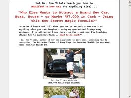 Go to: Attract A New Car! By Joe Vitale