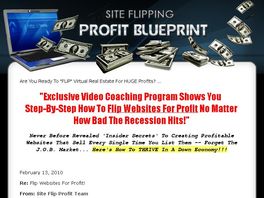 Go to: Site Flipping Profits Blueprint