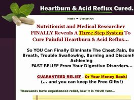 Go to: Heartburn & Acid Reflux Cured!
